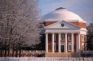 English: Thomas Jefferson's Rotunda at the Uni...