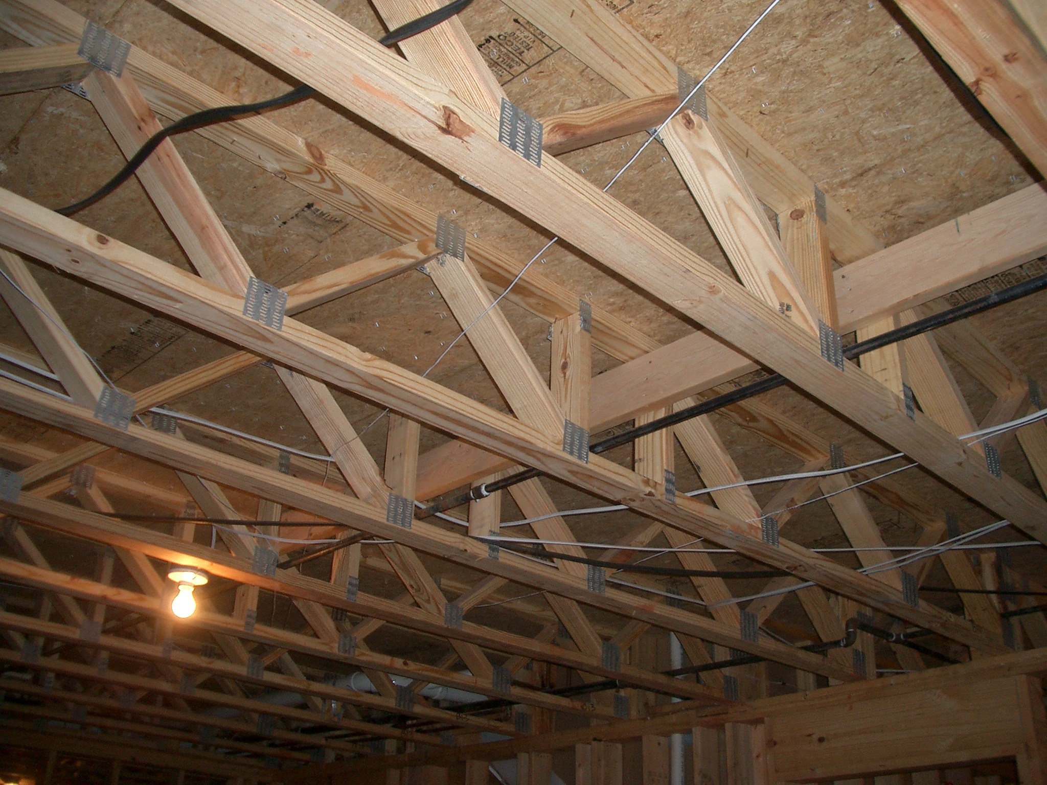 Floor truss system at The Legends at Parkview